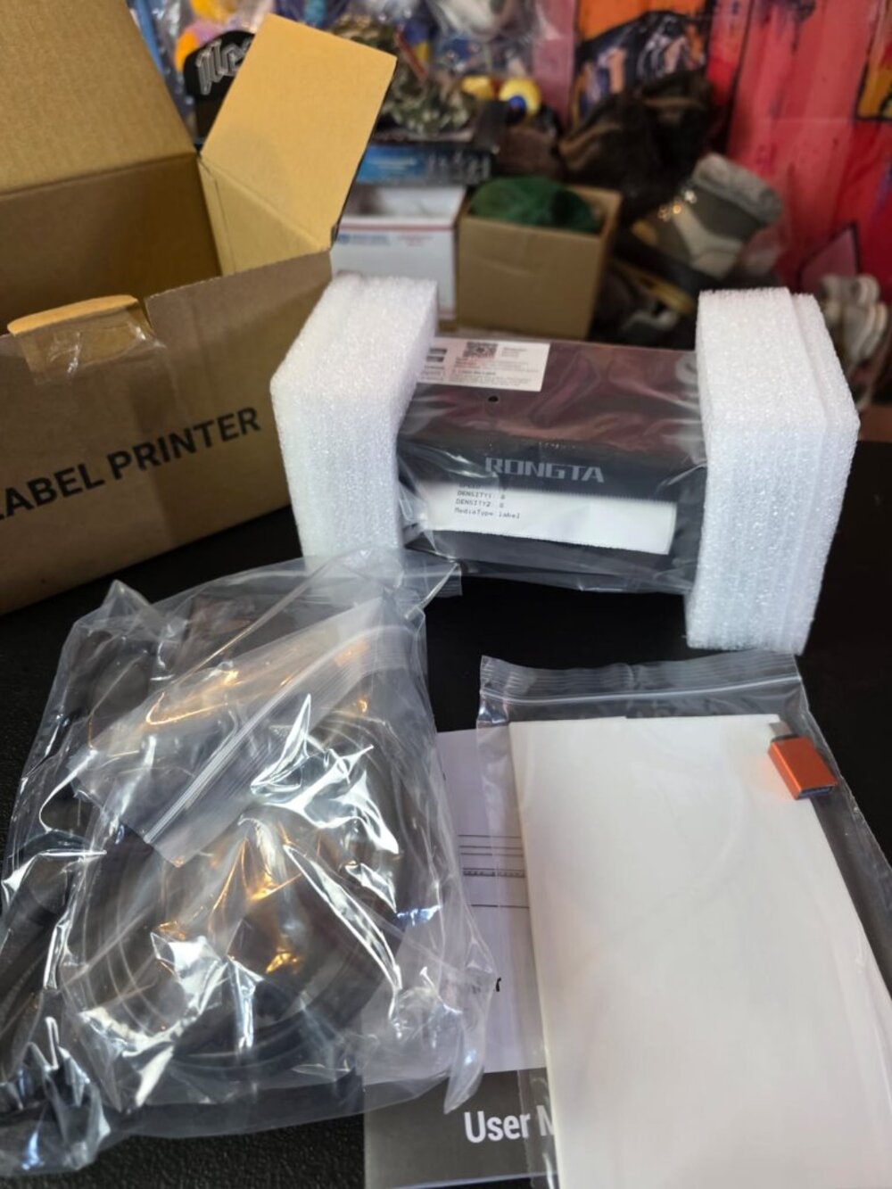 Wireless Thermal Label Printer RP425 | Inkless + 100 4x6 Labels